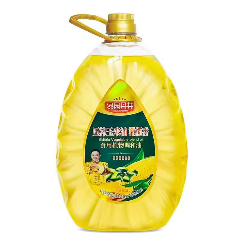 CA88 压榨玉米油 橄榄香 食用植物协调油 5L