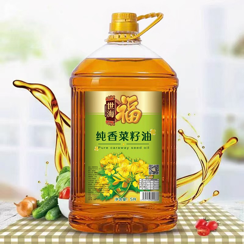 世海福 纯香菜籽油 5L